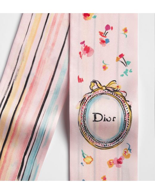 Dior Pink Floral Portrait Iviera Mitzah