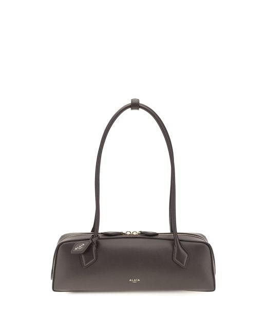 Alaïa White Alaïa Small Le Teckel Shoulder Bag