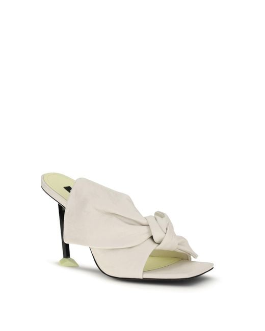 Givenchy White Boudoir Heeled Mules