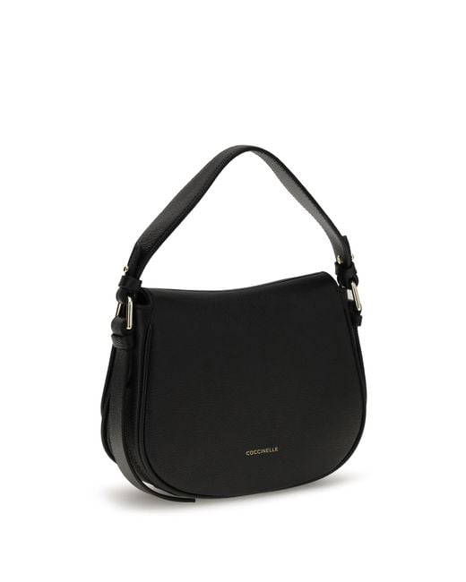Coccinelle Black Shoulder Bag Mavery