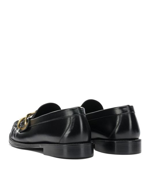 McQueen Black Loafers for men