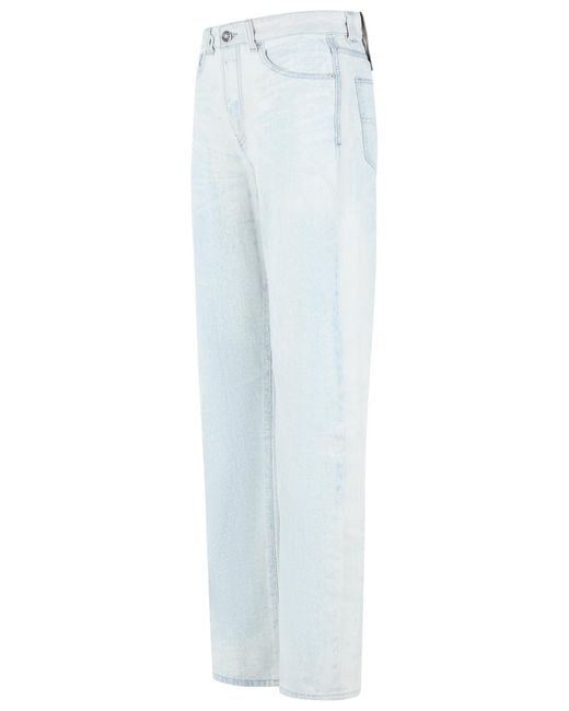 DIESEL Blue 'Sent' Light Cotton Jeans