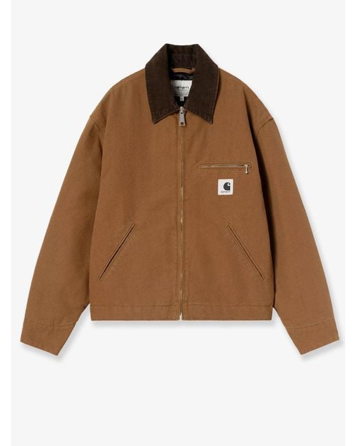 Carhartt Brown Detroit Canvas Jacket