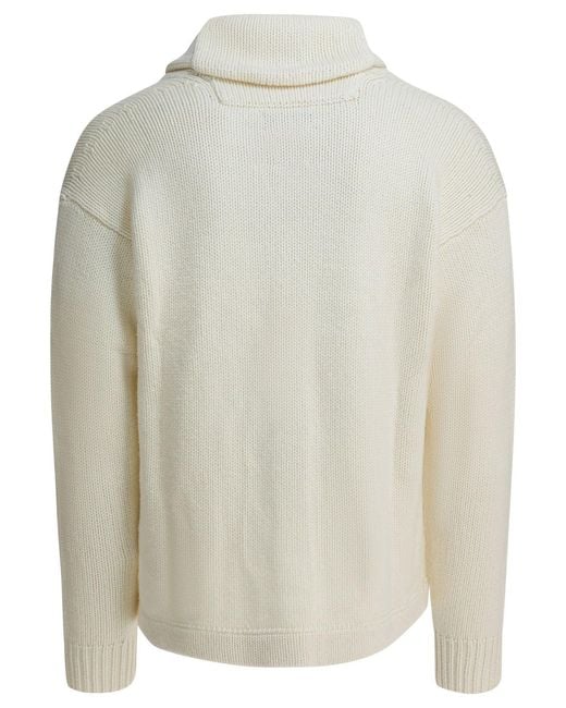 Polo Ralph Lauren White "New York Yankees Wool Cardigan for men