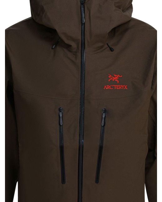Arc'teryx Green "Alpha Sv" Windbreaker Jacket for men