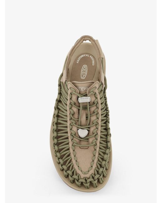 Keen Green Sneakers Uneek M Suede for men