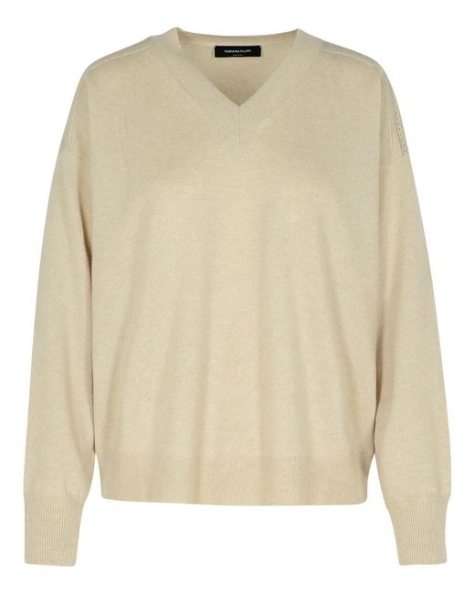 Fabiana Filippi Natural Cashmere Sweater
