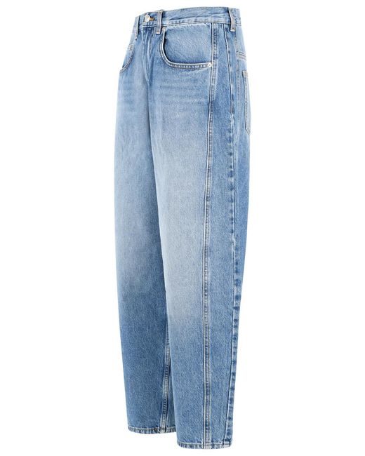 Isabel Marant Blue 'Oriane' Light Denim Jeans