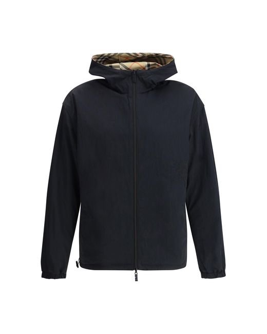 Burberry White Reversible Waterproof Jacket for men