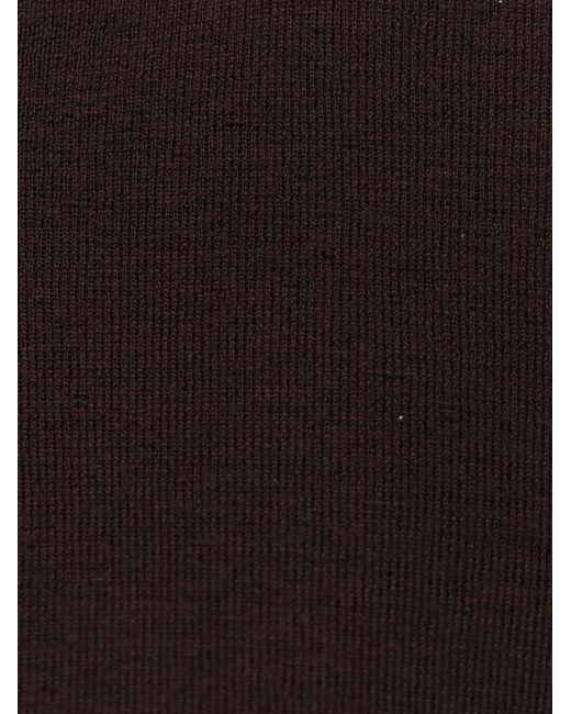 Aspesi Brown Virgin Wool Sweater