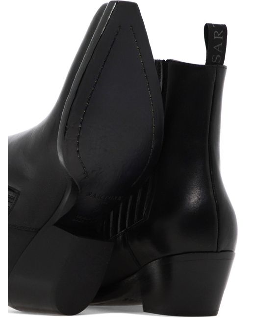 Sartore Black Parma Boots And Ankle Boots