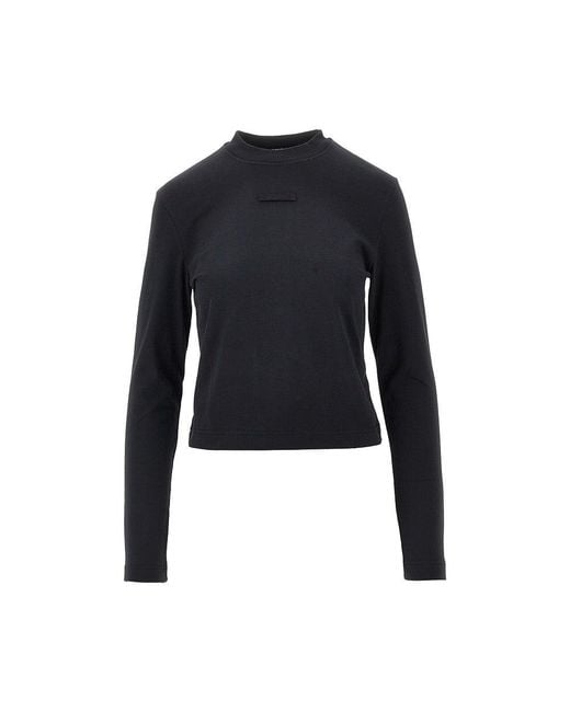 Jacquemus Blue Gros Grain Long-Sleeved T-Shirt
