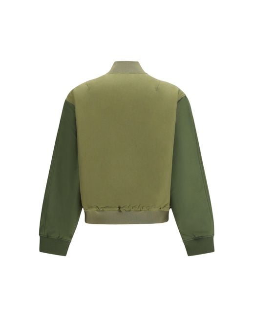 Axel Arigato Green Archer Bomber Jacket for men
