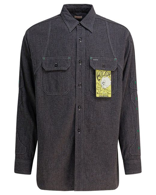 Men's Grey "Bone" Shirt