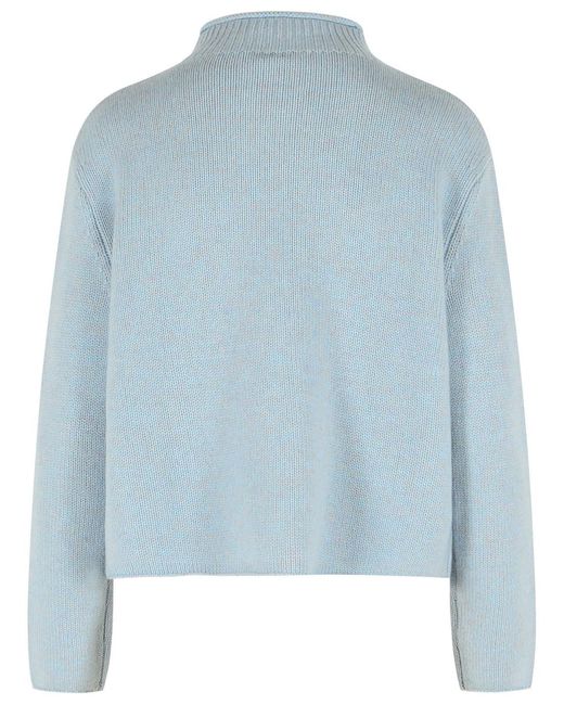 Lisa Yang Blue Fog 'Nelsy' Cashmere Sweater