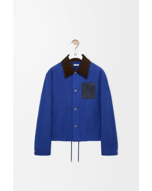 Loewe Blue Anagram Lightweight Jacket for men