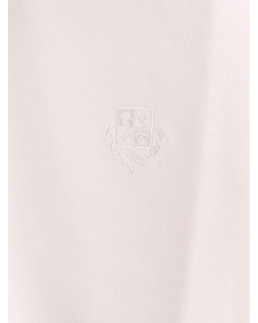 Loro Piana White Cotton T-Shirt