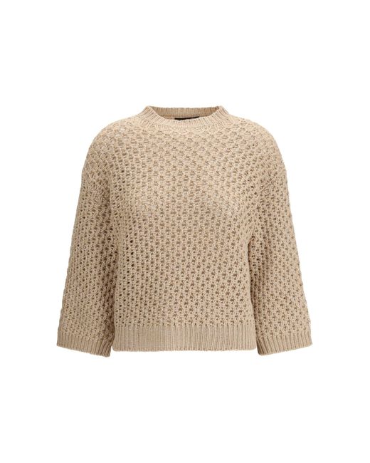 Fabiana Filippi Natural Jumper Platinum Yarn