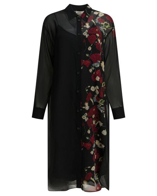 Khaite Black Silk Dress