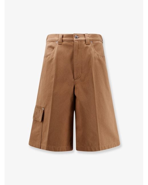 Gucci Natural Canvas Shorts for men