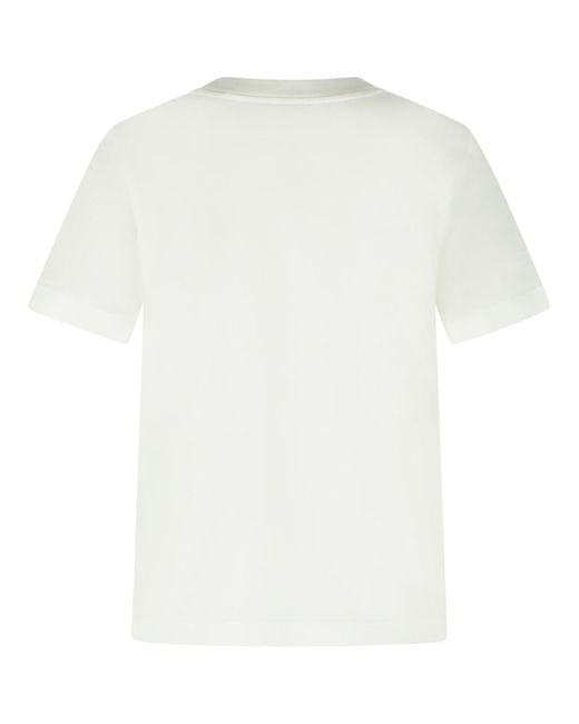 Burberry White T-Shirts