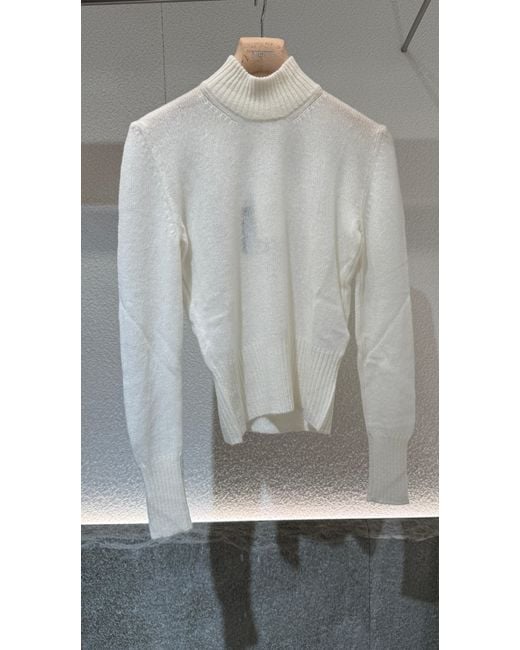 Fedeli Gray "Second Skin" High Neck Sweater