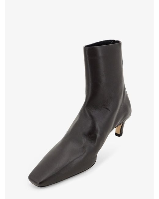 Totême White Leather Boots