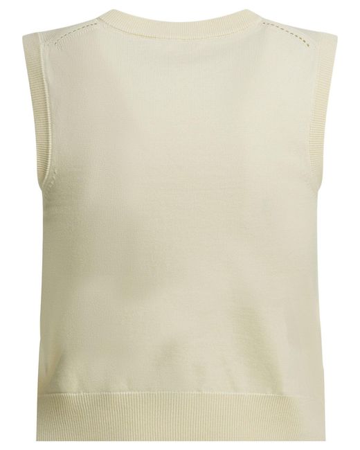 Céline Natural Triomphe Wool Vest