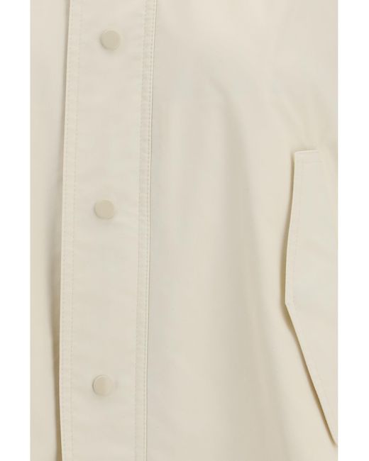 Fabiana Filippi White Waterproof Jacket