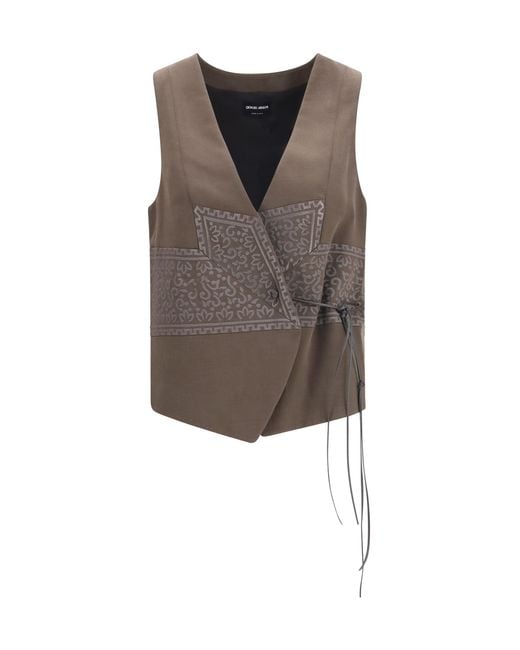 Giorgio Armani Brown Vest