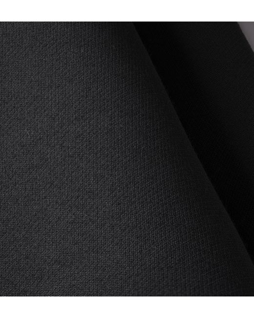 Dior Black Midi Skirt Wool Blend