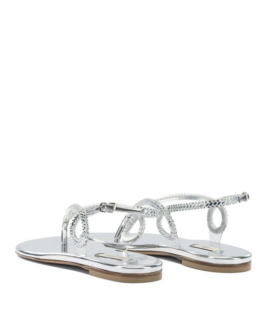 Casadei White Sandals
