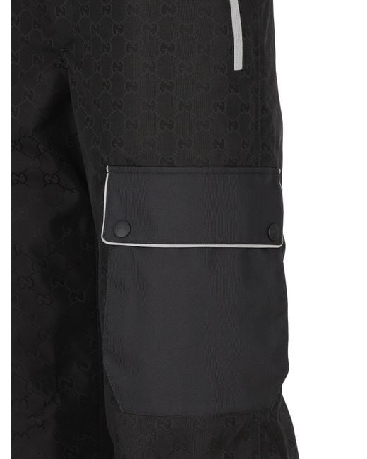 Gucci Black Gg Skii Pants