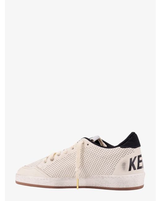 Golden Goose Deluxe Brand White Deluxe Brand Hf Ball Star Perforated Leather Sneakers for men