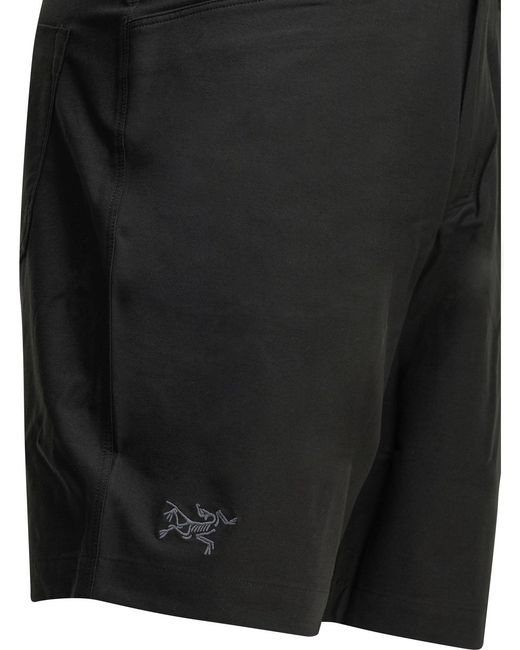 Arc'teryx Black "Kragg" Technical Shorts for men