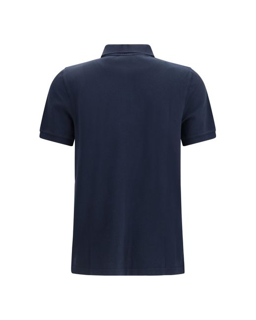Maison Kitsuné Blue Fox Head Polo Classic for men