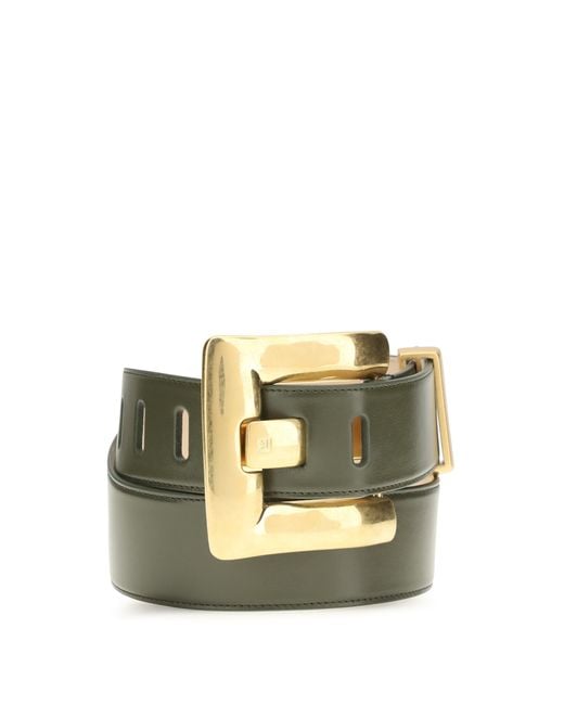 Balmain Metallic Anthem Belt