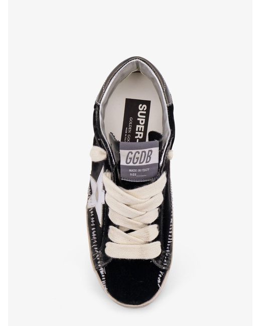 Golden Goose Deluxe Brand Black Sneakers Cotone/Pelle
