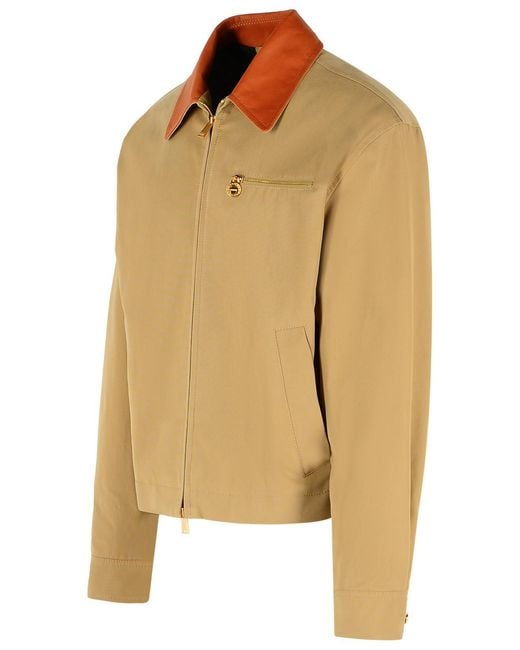 Versace Natural Cotton Jacket for men