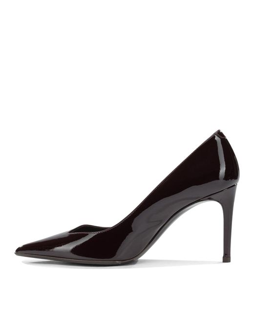 Sergio Levantesi Black Divina 60Mm Pumps Bordeaux