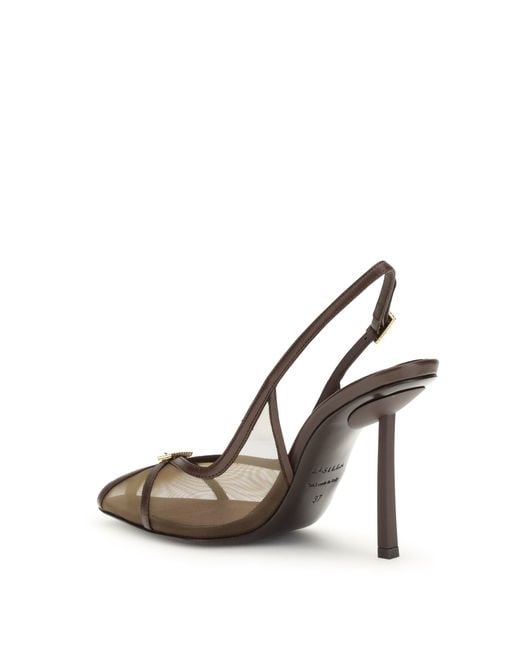 Le Silla White Sandals