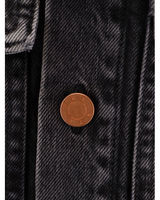 3x1 Black Oversized Denim Shirt