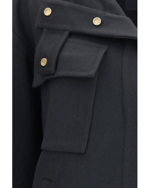 Giorgio Armani Blue Coat Caban