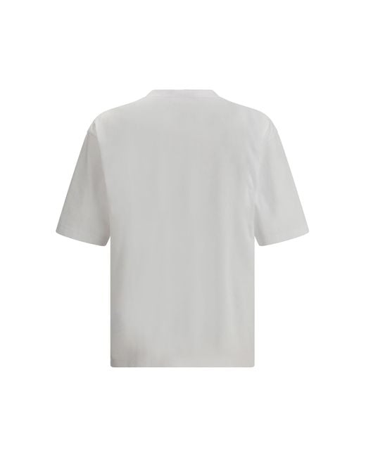 DSquared² Gray Logoed T-Shirt for men