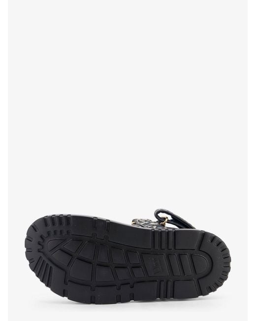 Dior White Dior Dior Oblique Jacquard Fabric Sandals