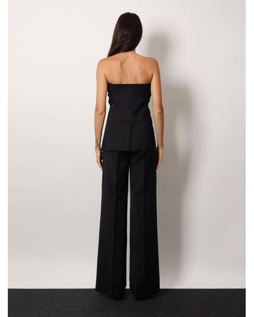 Max Mara Black T-Shirts And Polos Lana Vergine