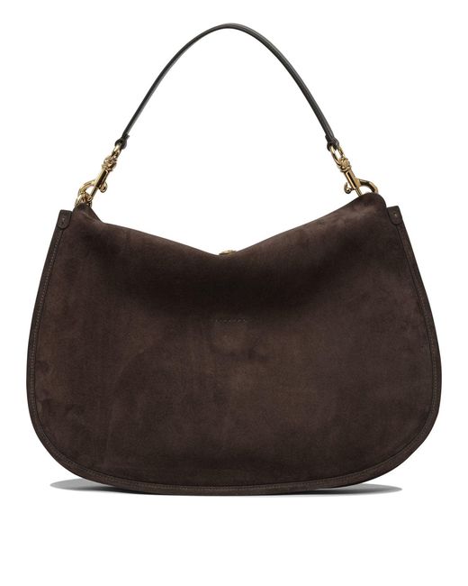 Etro Black Suede "Pony" Bag