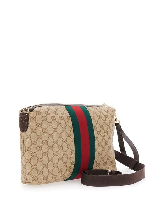 Gucci Natural Gg Crossbody Bag for men