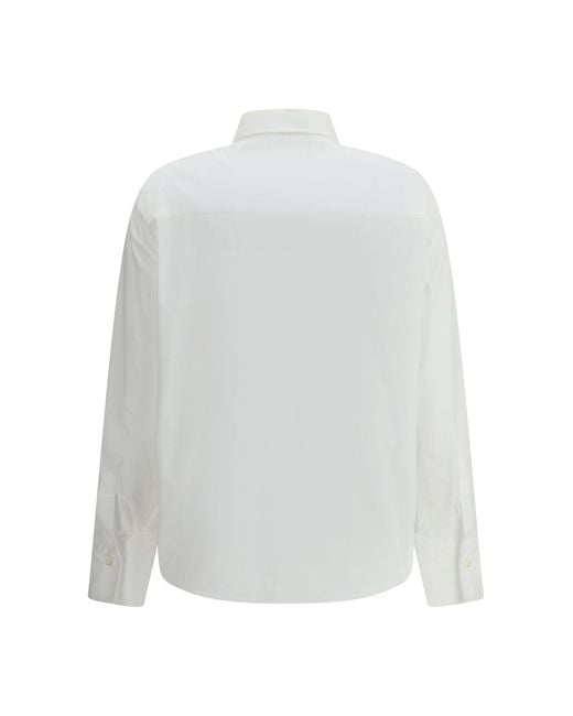 Brunello Cucinelli White Shirt With Embellishments