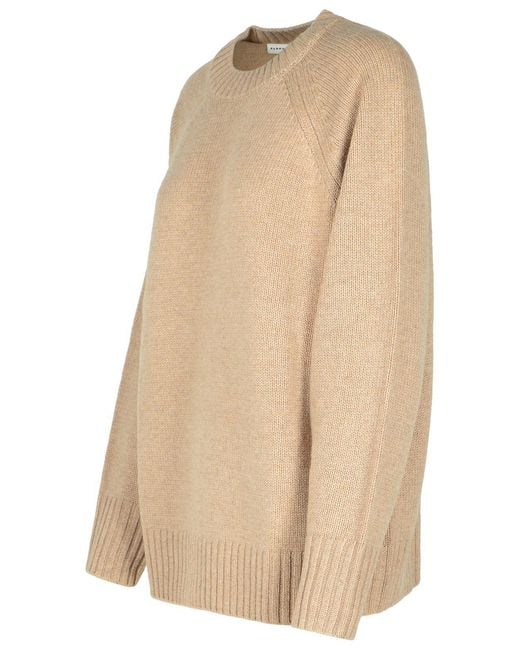 P.A.R.O.S.H. Natural 'Wood' Cashmere Sweater